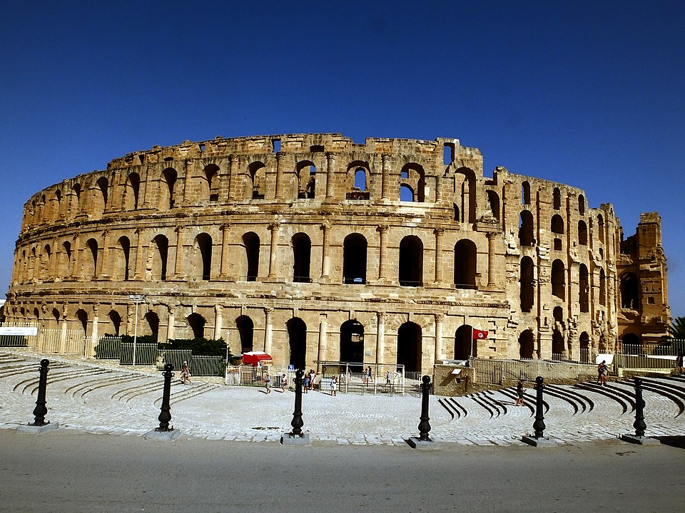 Eljemm Colosseum in Tunisia